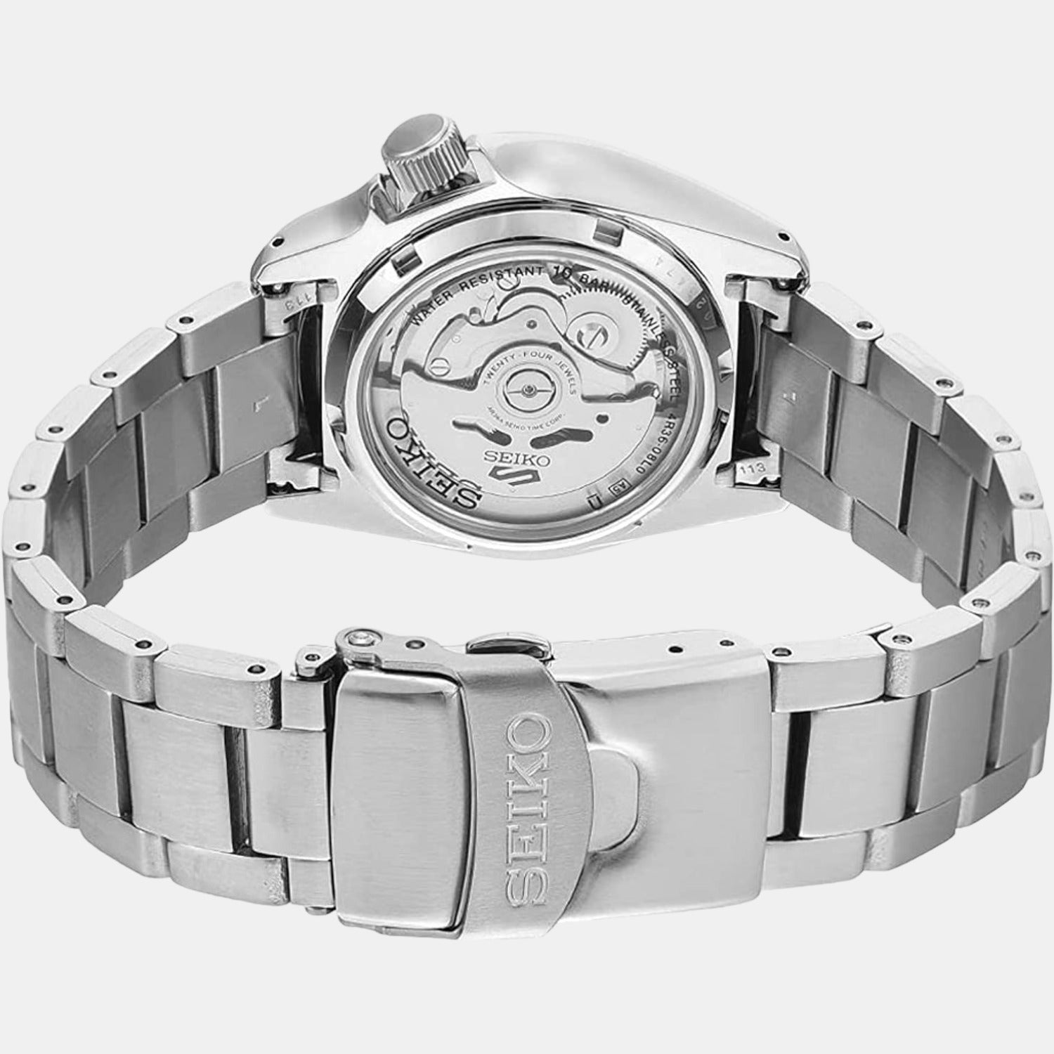 Seiko Stainless Steel Round watch