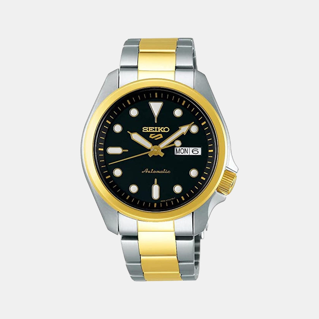 Seiko Round Black Analog watch