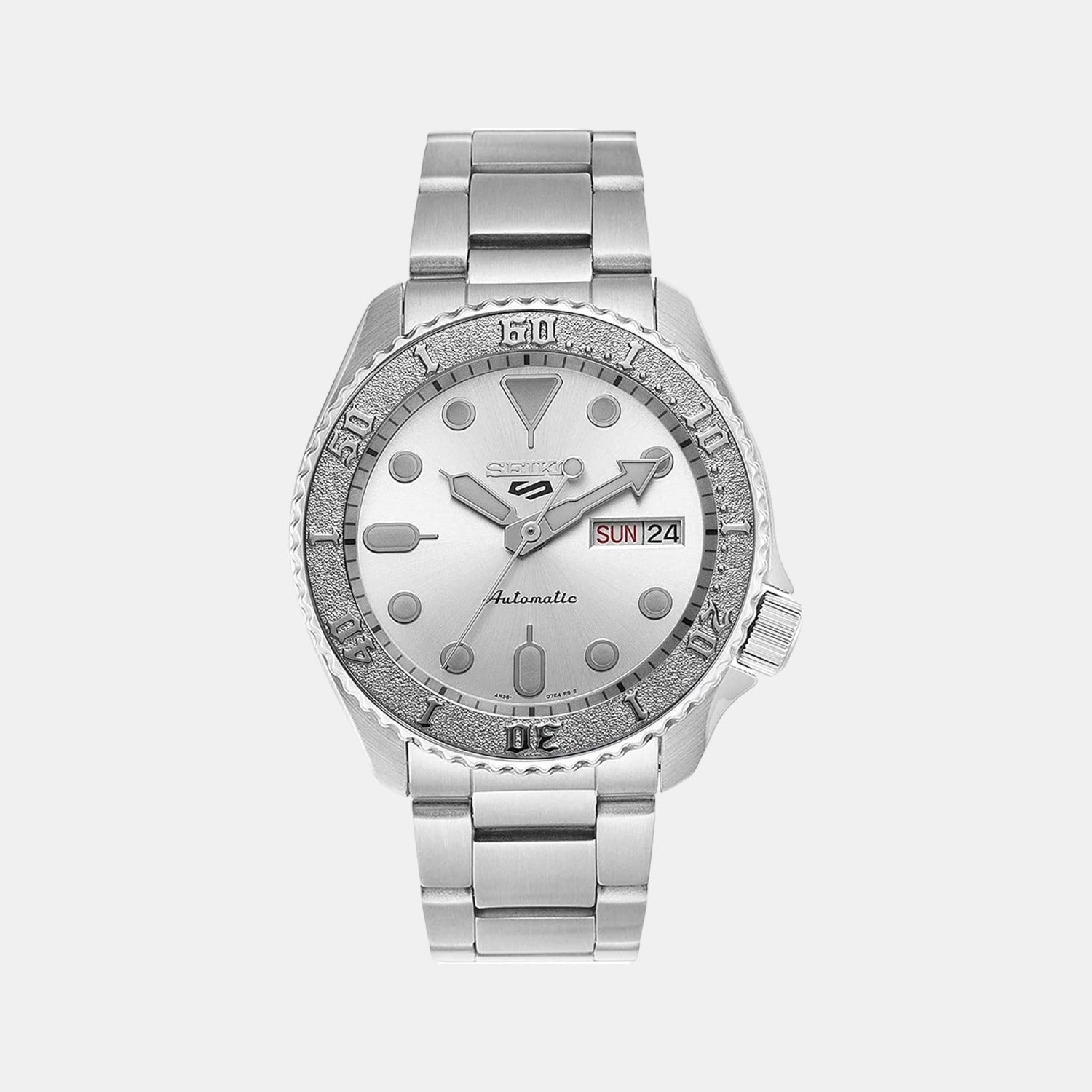 Seiko Round Silver Analog watch
