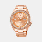 Seiko Round Rose Gold Analog watch