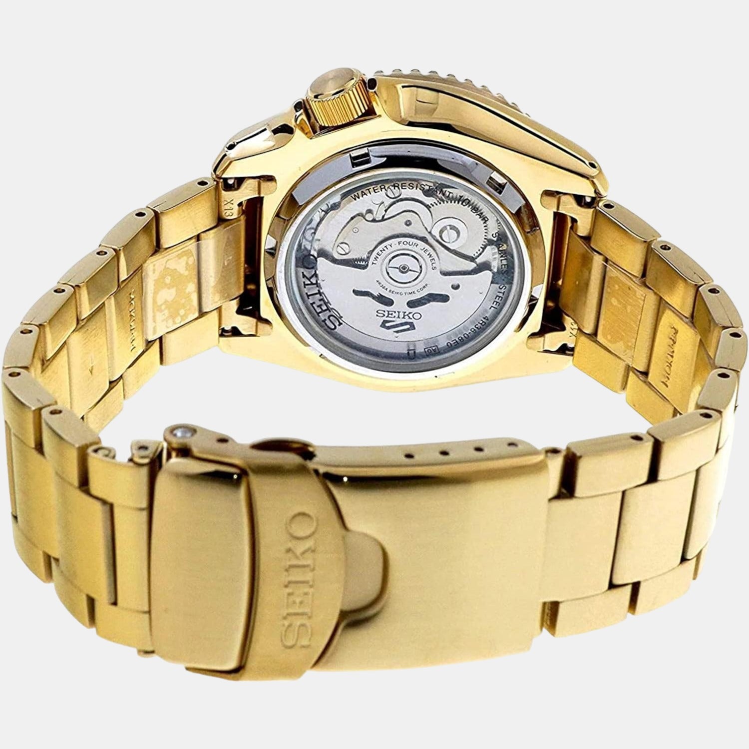 Seiko gold watch clearance mens