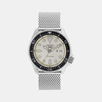 Seiko Round Cream Analog watch