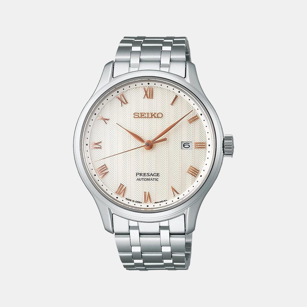 Seiko Round Beige Analog watch