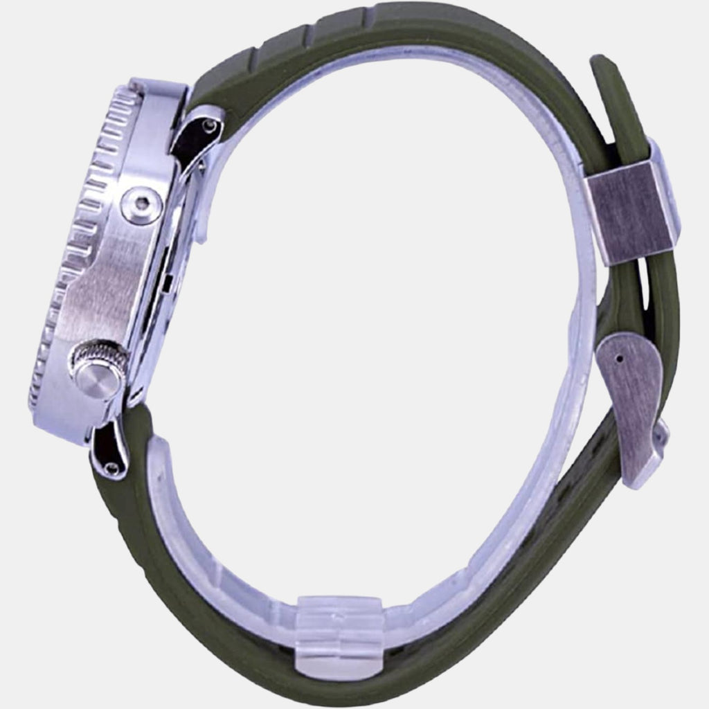 Seiko Silicone Green watch