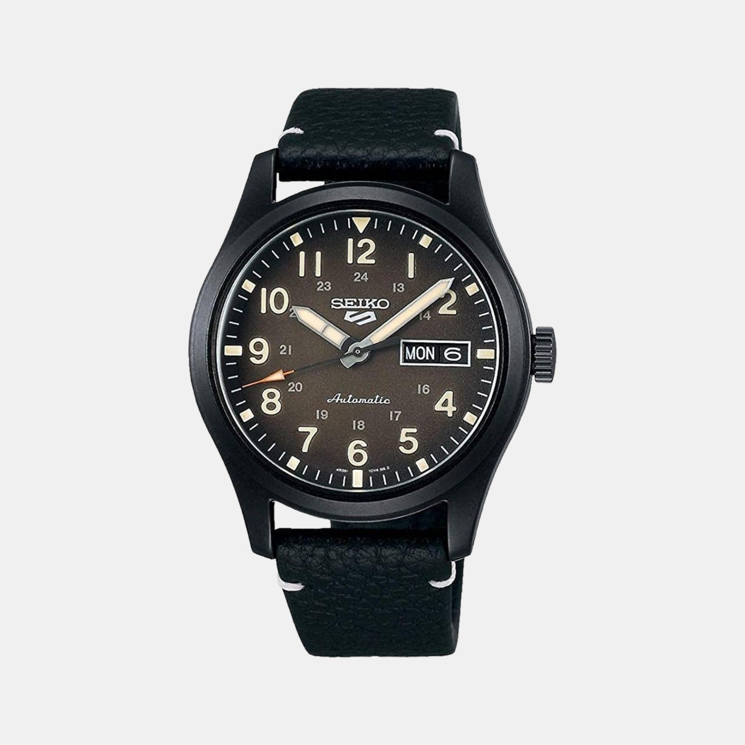 Seiko Round Black Analog watch