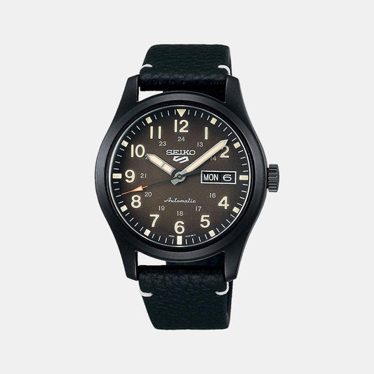 Seiko Round Black Analog watch