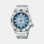 Seiko Round Blue Analog watch