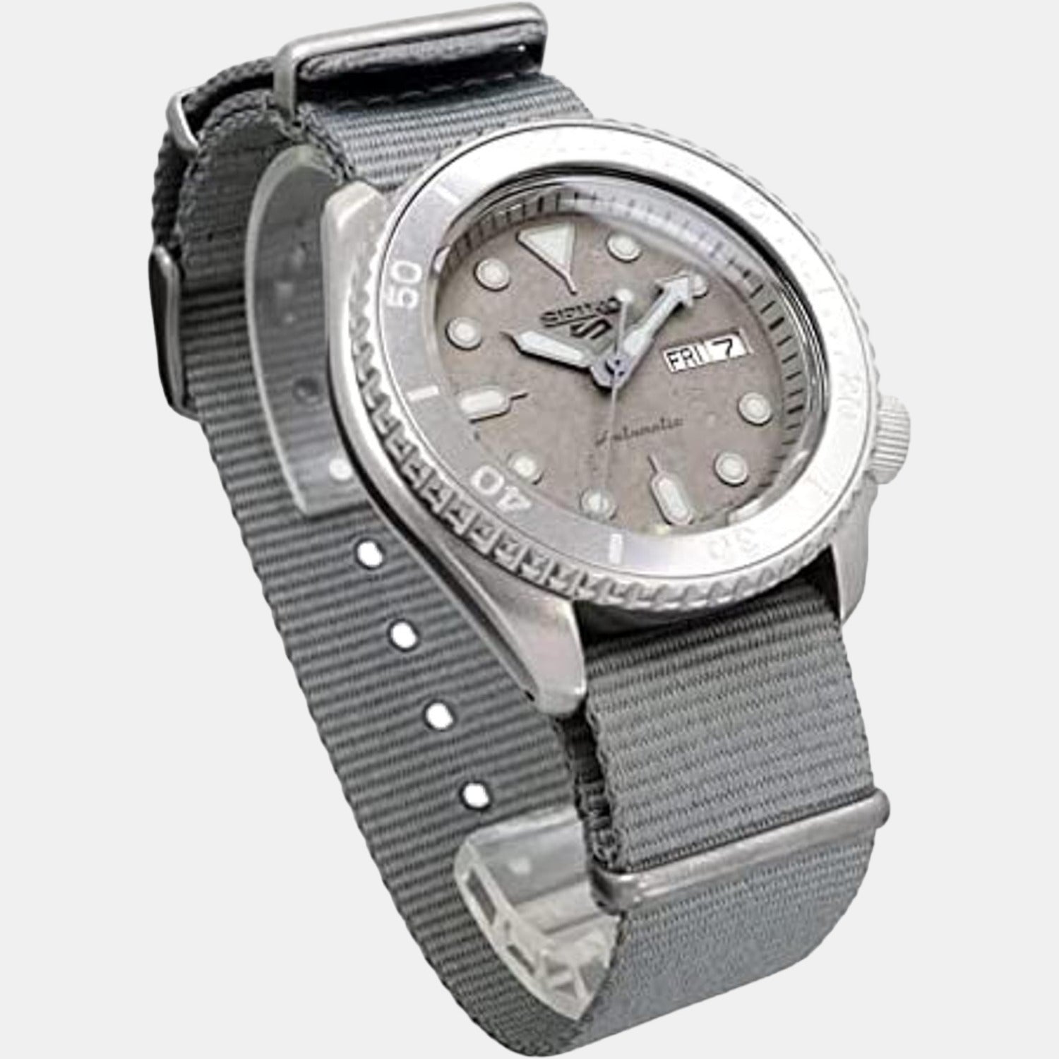 Seiko Men Round Grey watch