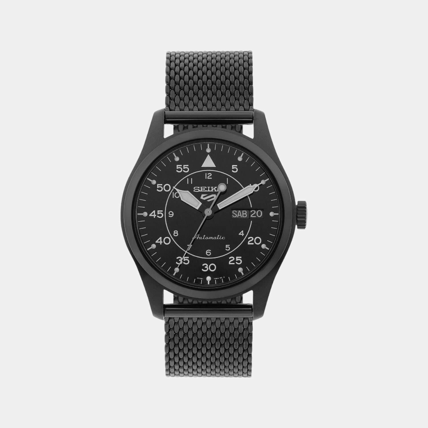 Seiko Round Black Analog watch