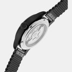 Seiko Men Round Black watch