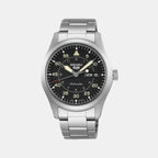 Seiko Round Black Analog watch