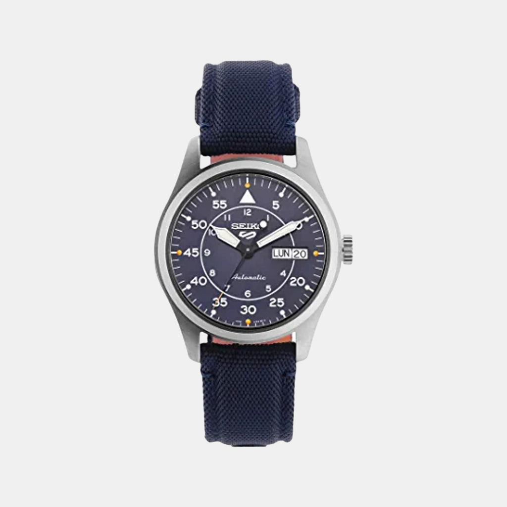 Seiko Round Blue Analog watch
