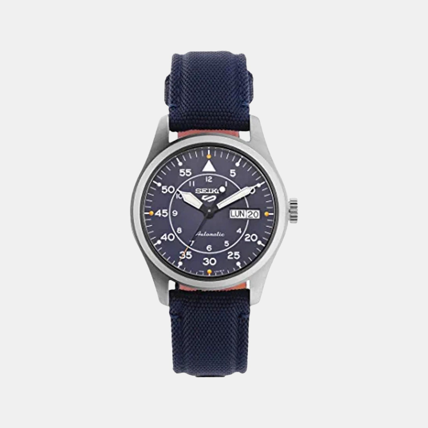 Seiko Round Blue Analog watch