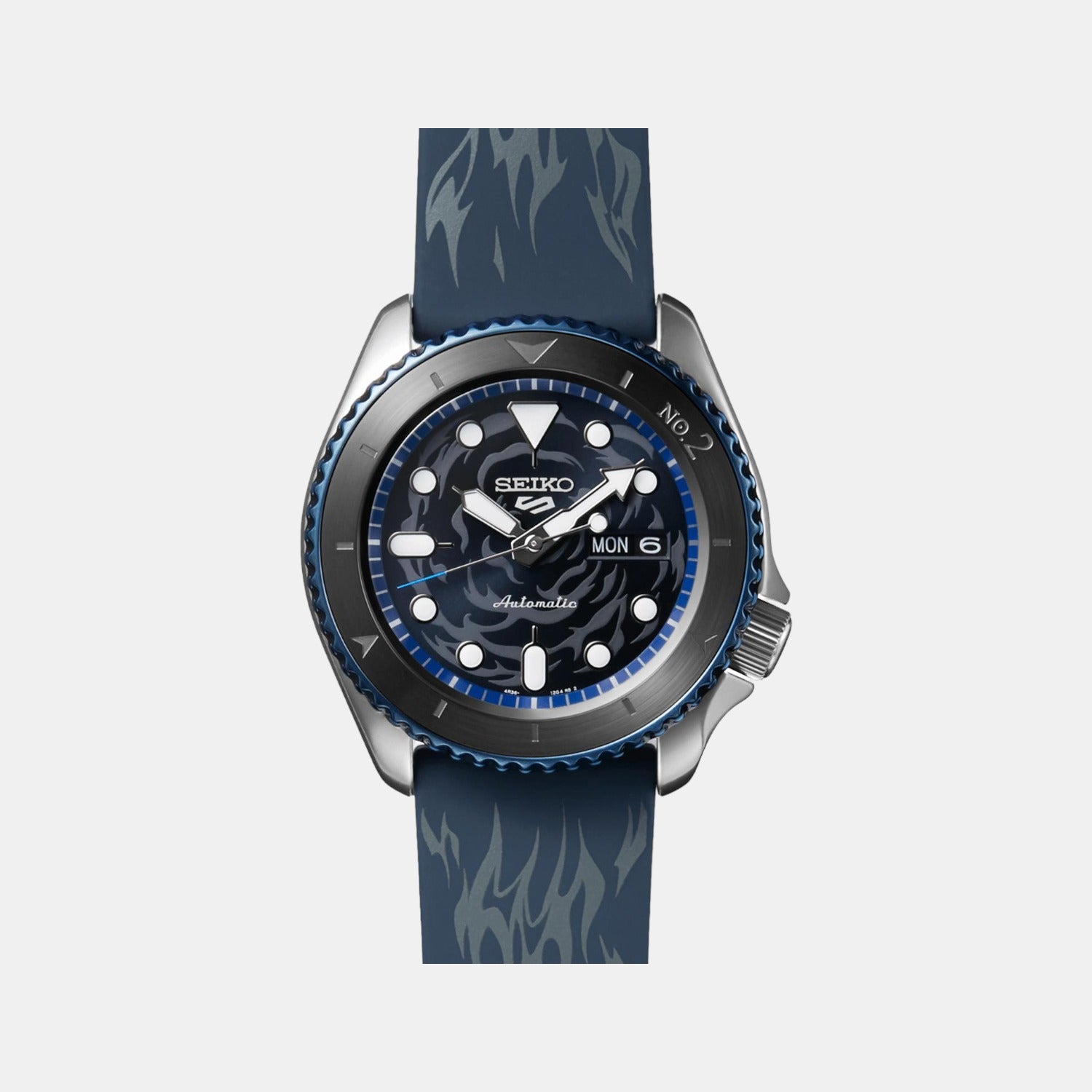 Seiko Round Blue Analog watch
