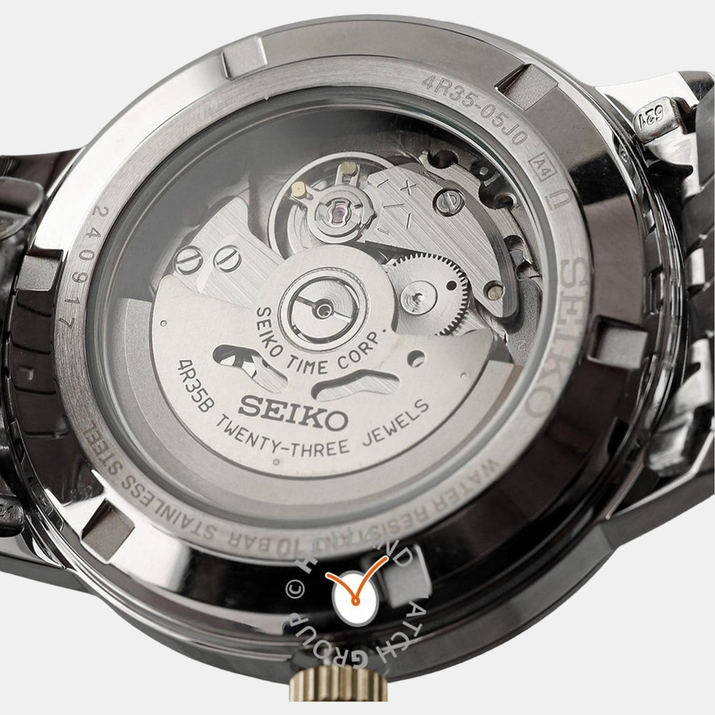 Seiko Men Round White watch