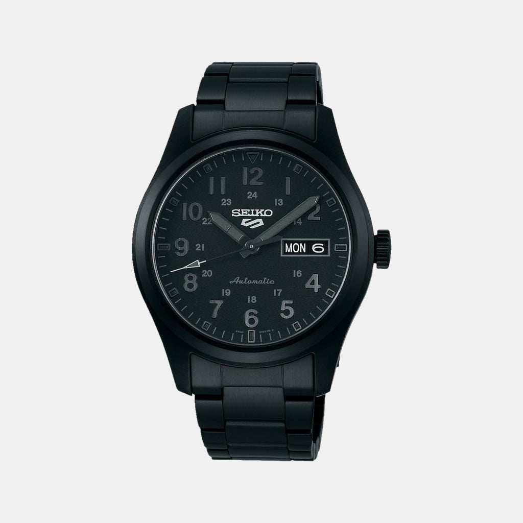 Seiko Round Black Analog watch