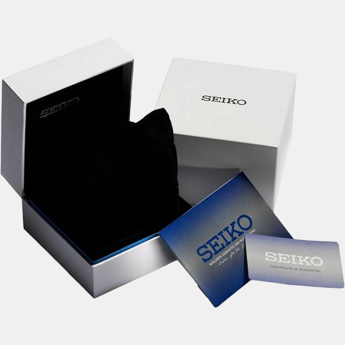 Seiko Stainless Steel Blue watch
