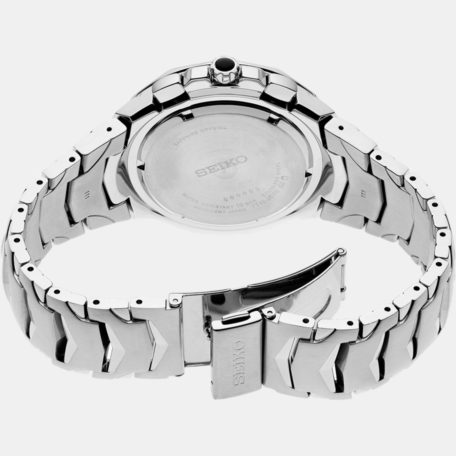 Seiko Men Round Grey watch