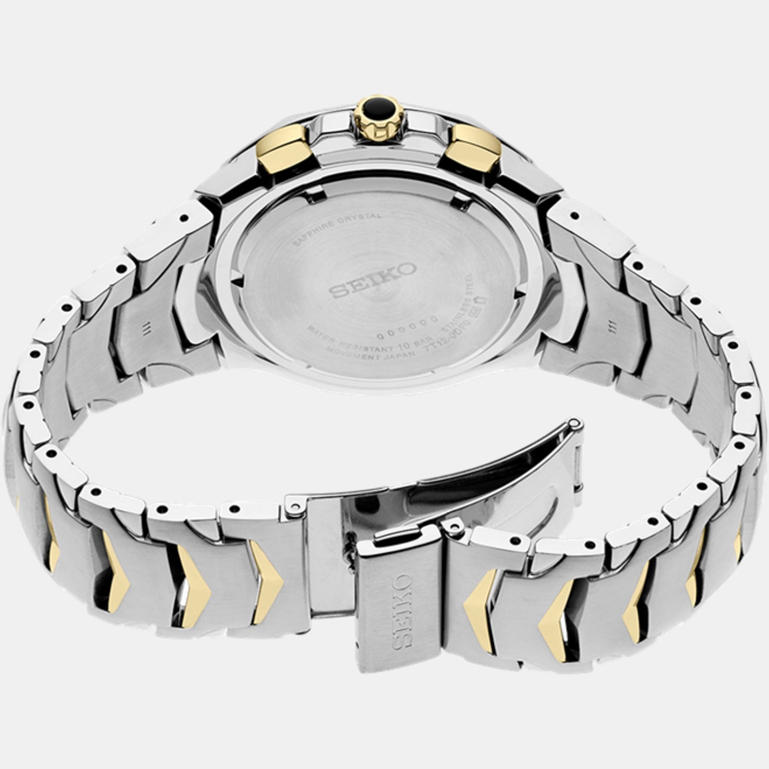 Seiko Stainless Steel Round watch