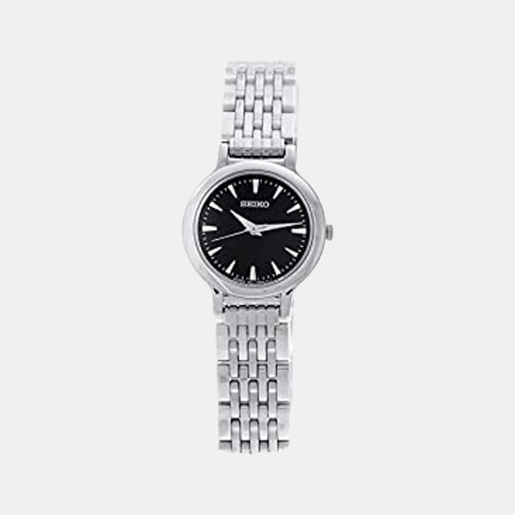 Seiko Round Black Analog watch