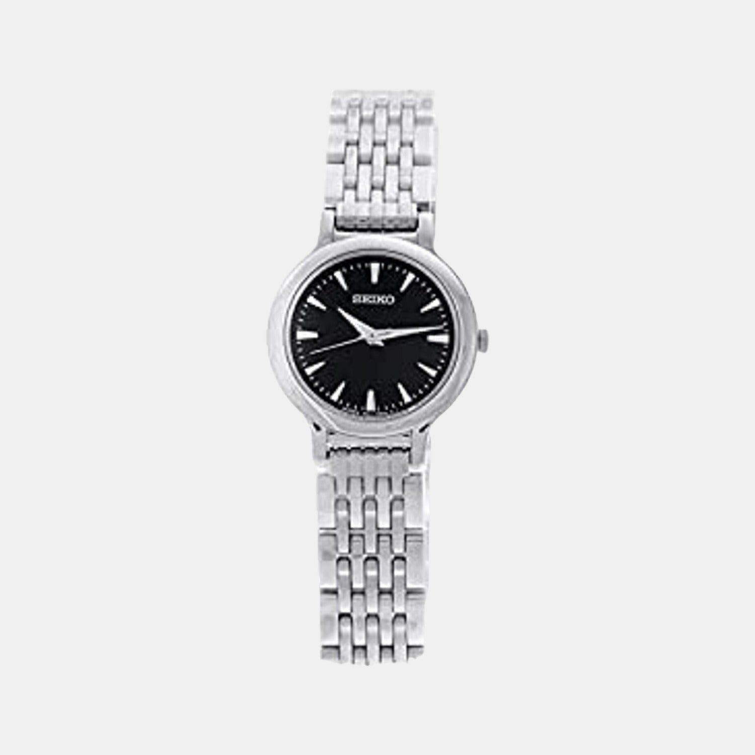Seiko Round Black Analog watch