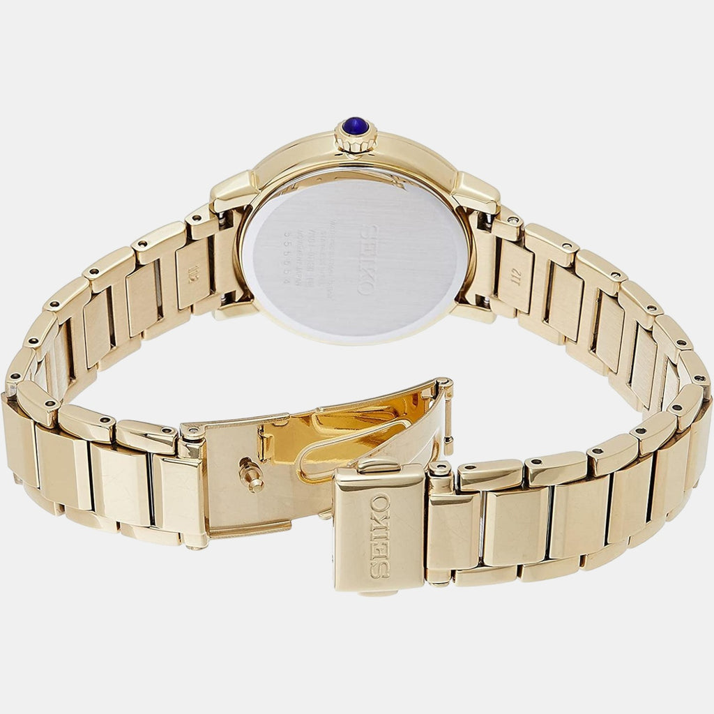 Seiko Women Round White watch
