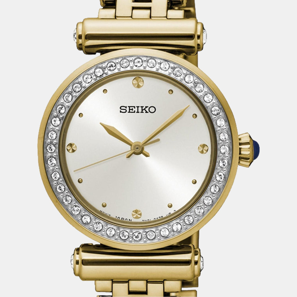 Seiko Women Round White watch