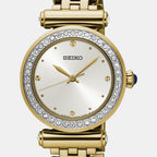 Seiko Women Round White watch