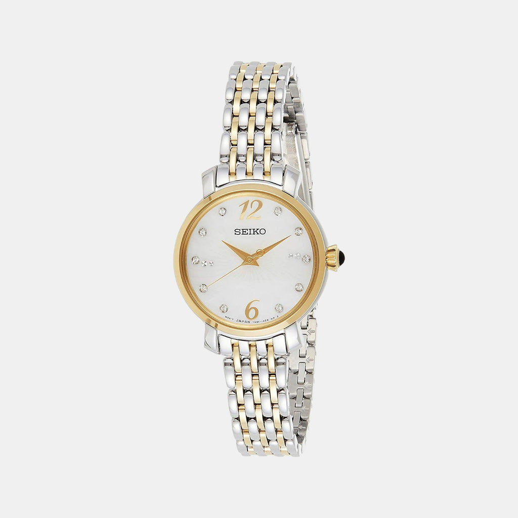 Seiko Round Two Tone Analog watch