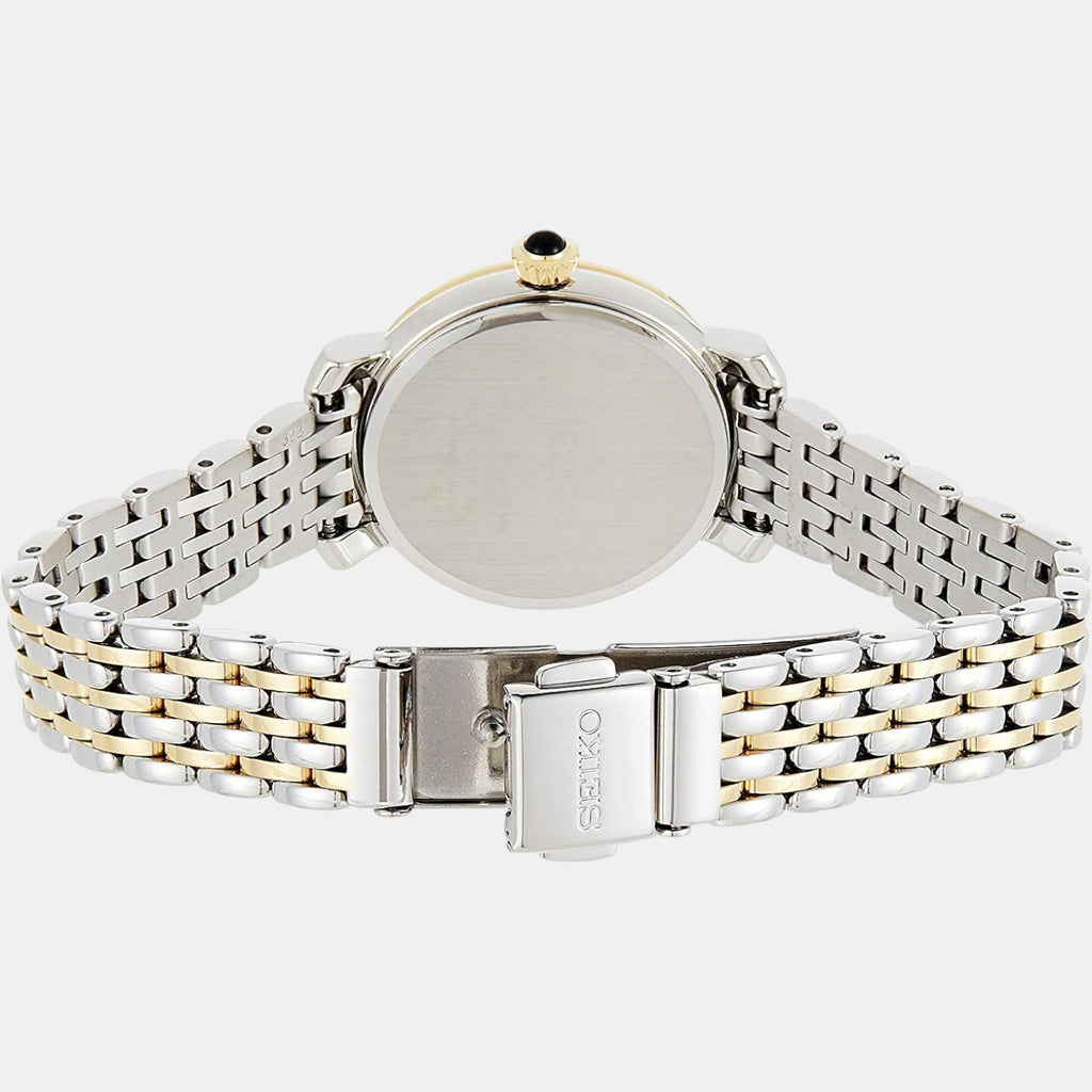 Seiko Women Round Two Tone watch