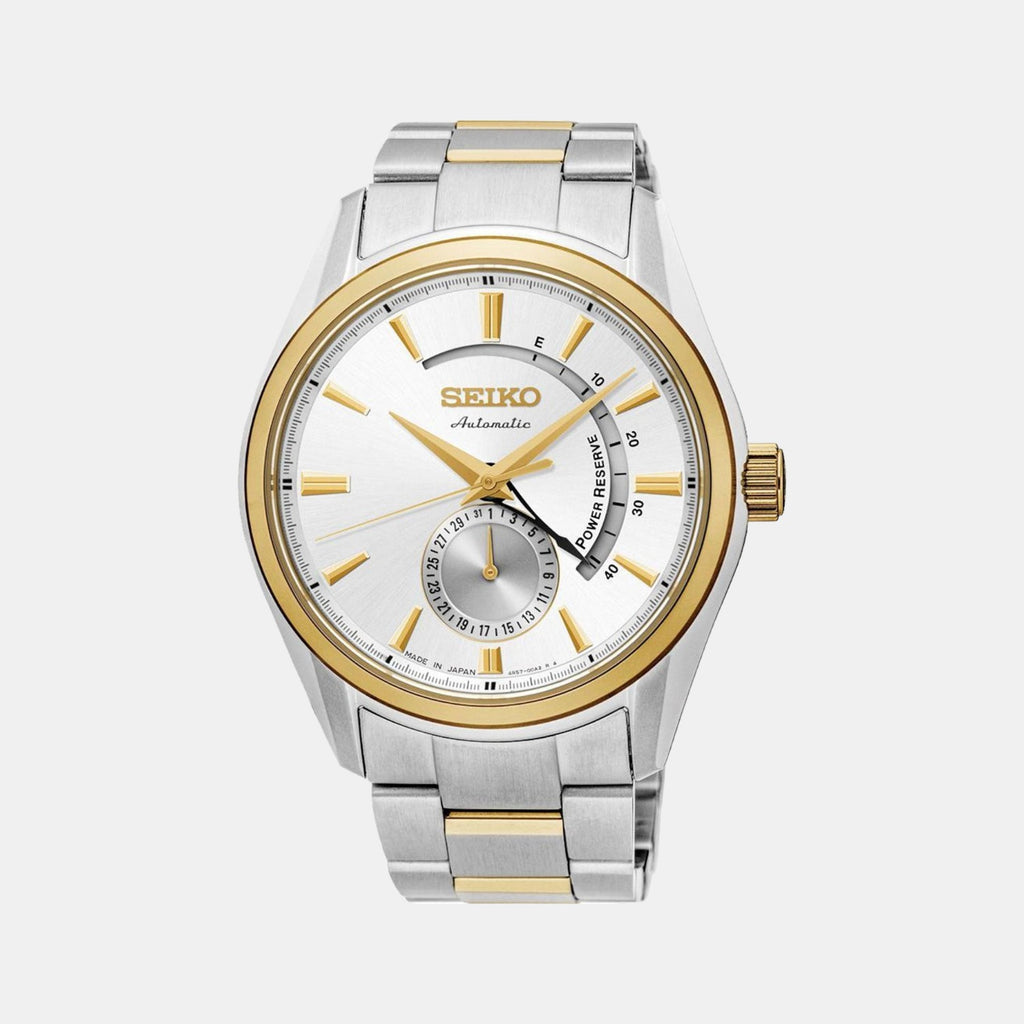 Seiko Round White Analog watch
