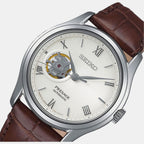 Seiko Men Round White watch