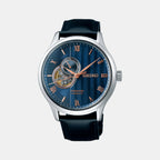 Seiko Round Blue Analog watch