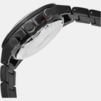 Seiko Men Round Black watch