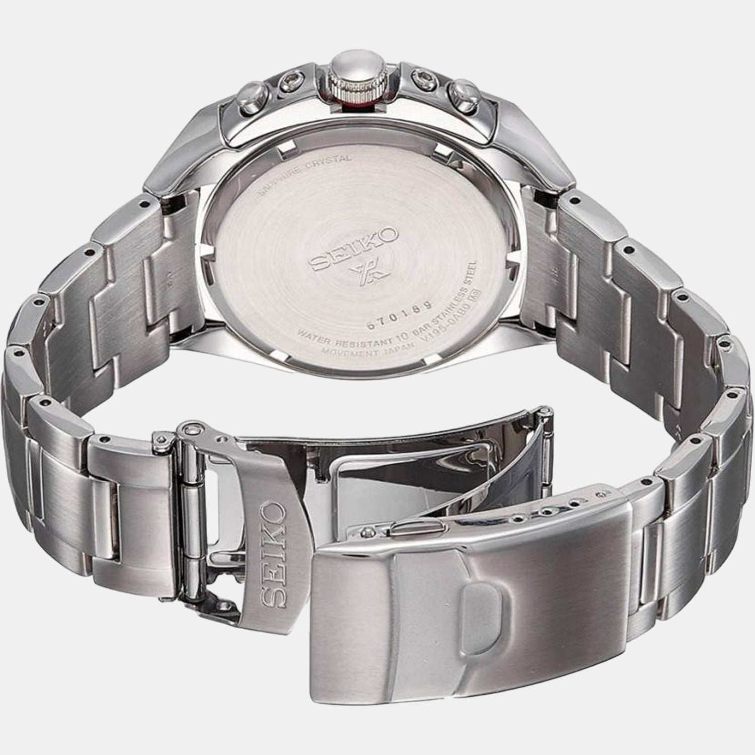 Seiko 44 mm Round Quartz watch