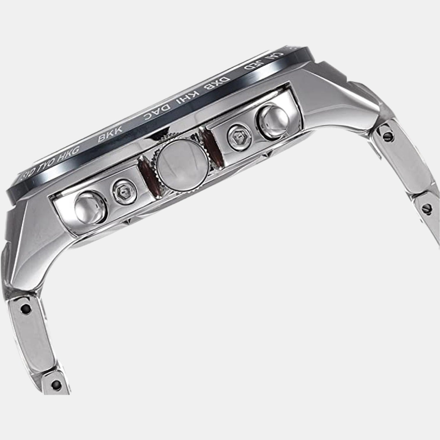 Seiko Men Round Black watch