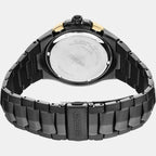 Seiko Men Round Black watch