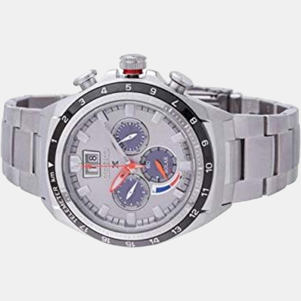 Seiko Men Round Silver watch