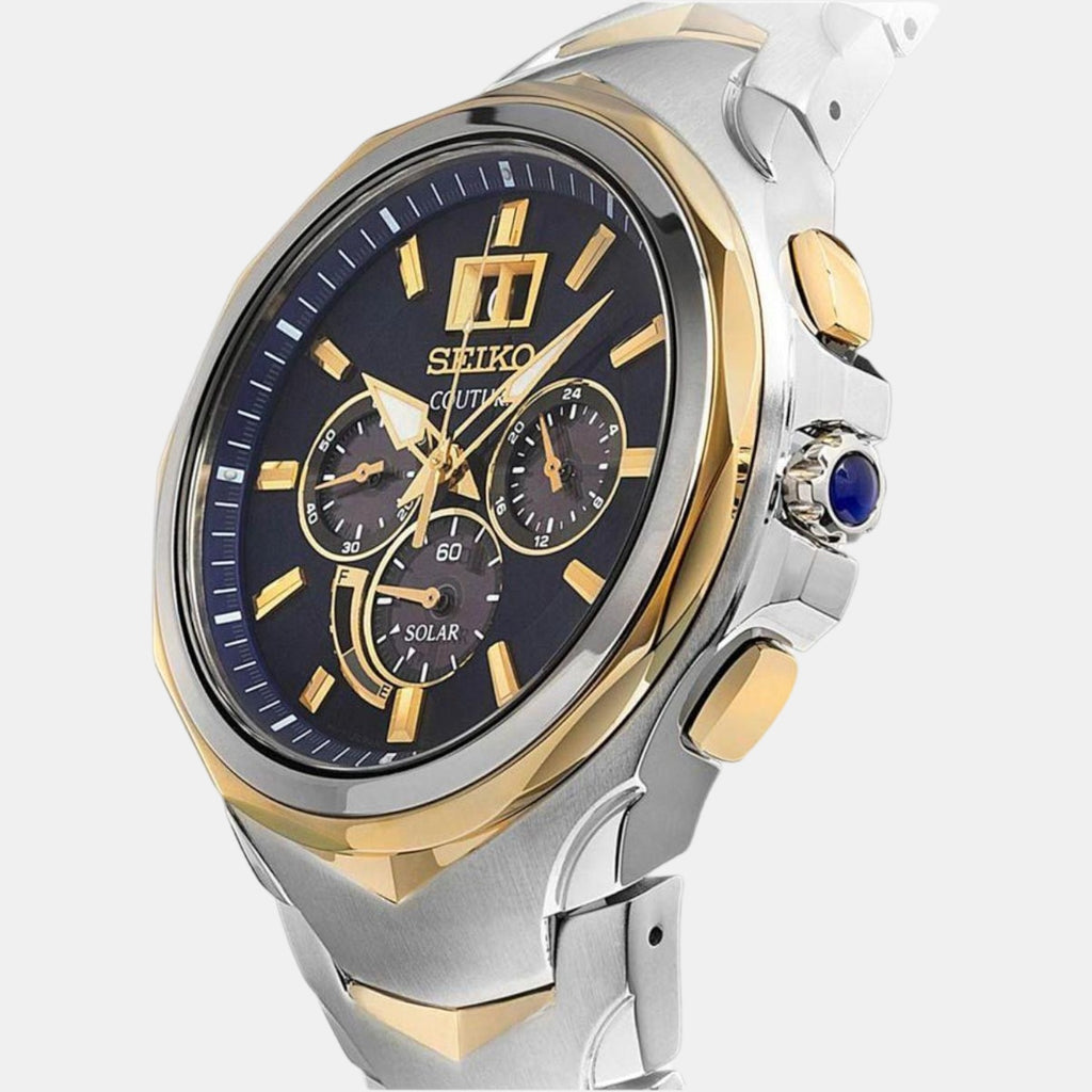 Seiko 46 mm Round Quartz watch