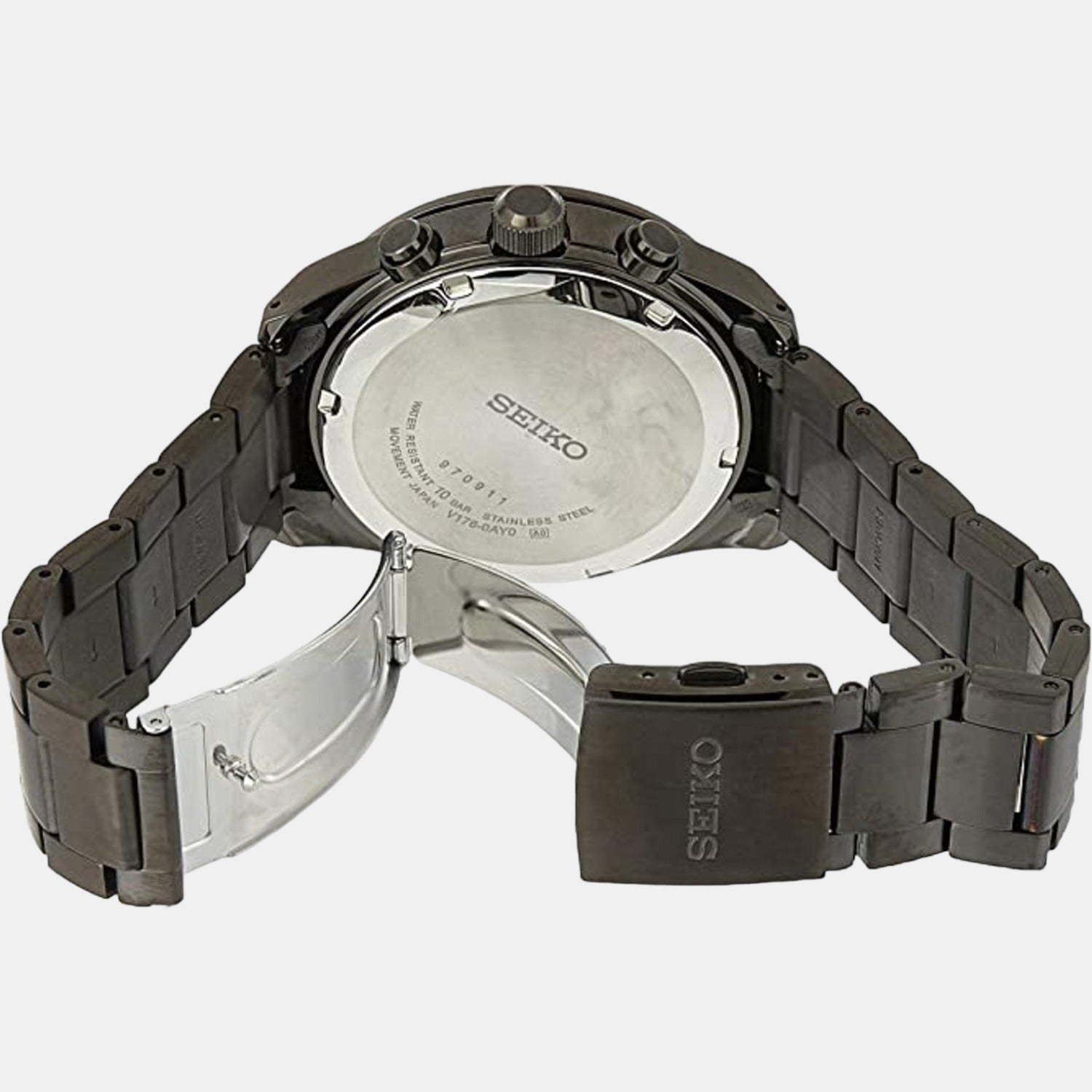 Seiko 44 mm Round Solar watch