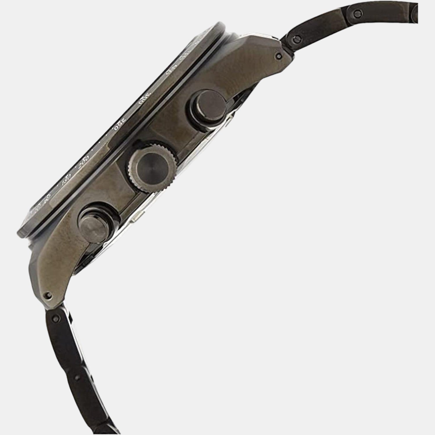 Seiko Men Round Black watch