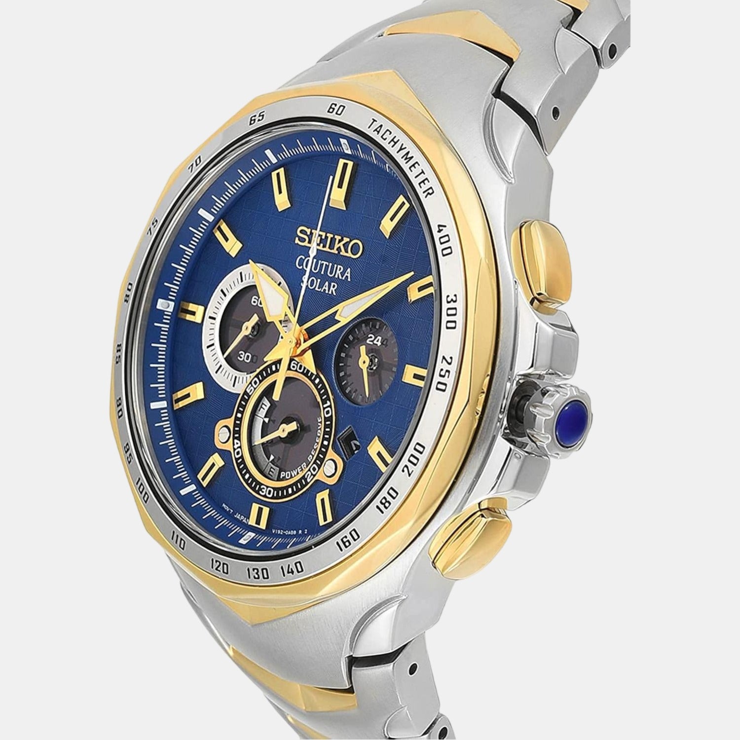 Seiko 46 mm Round Solar watch