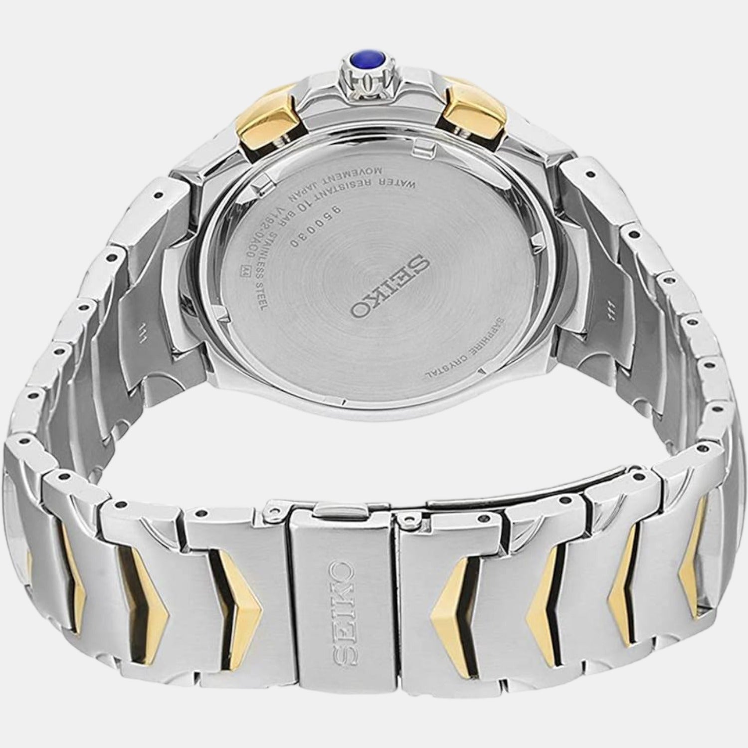 Seiko Men Round Blue watch