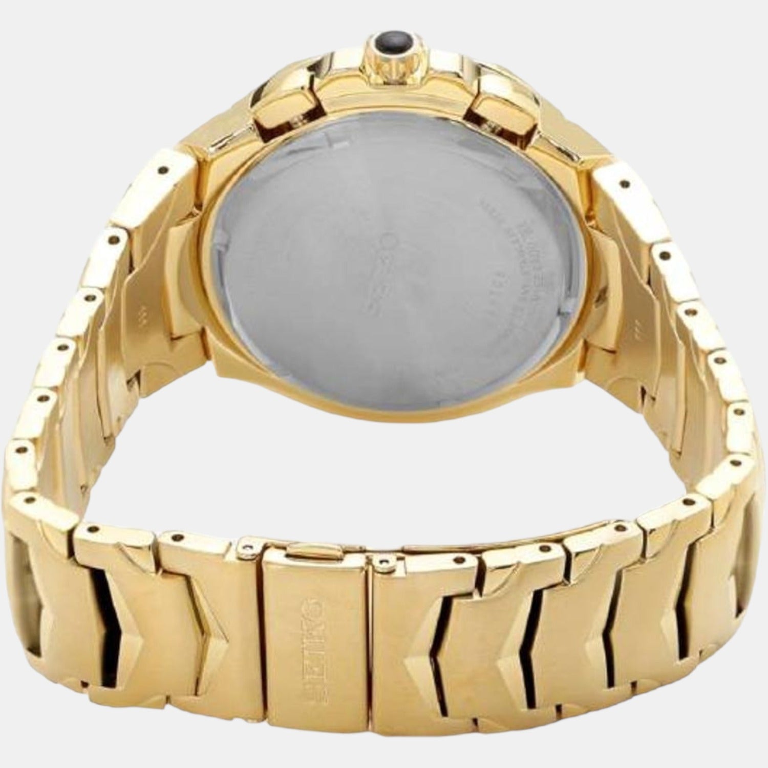 Seiko Men Round Black watch