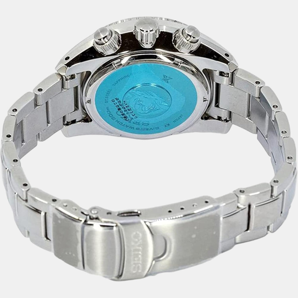 Seiko Men Round Black watch