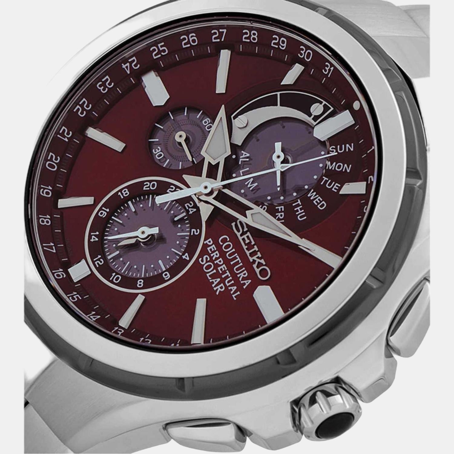 Seiko Stainless Steel Round watch