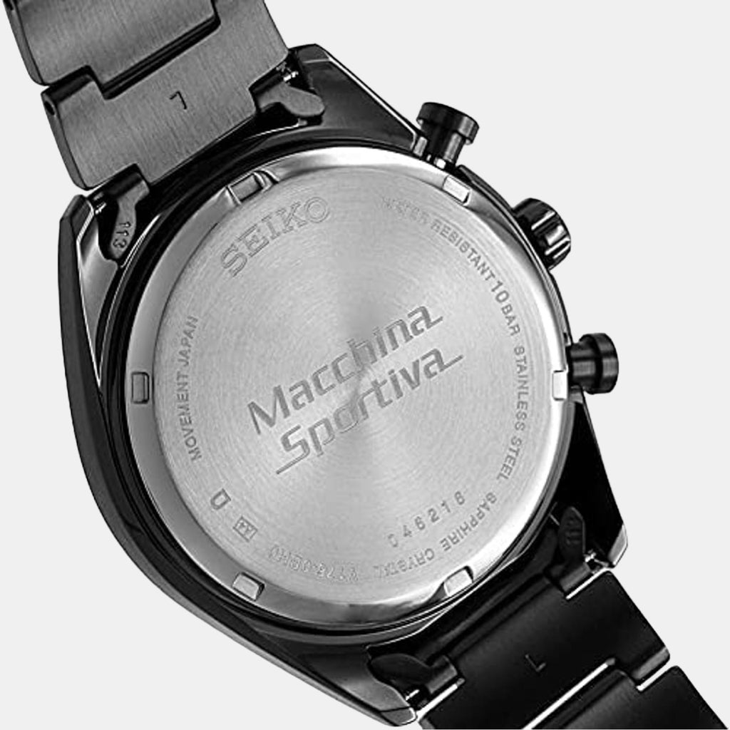 Seiko Round Quartz Chronograph Men watch