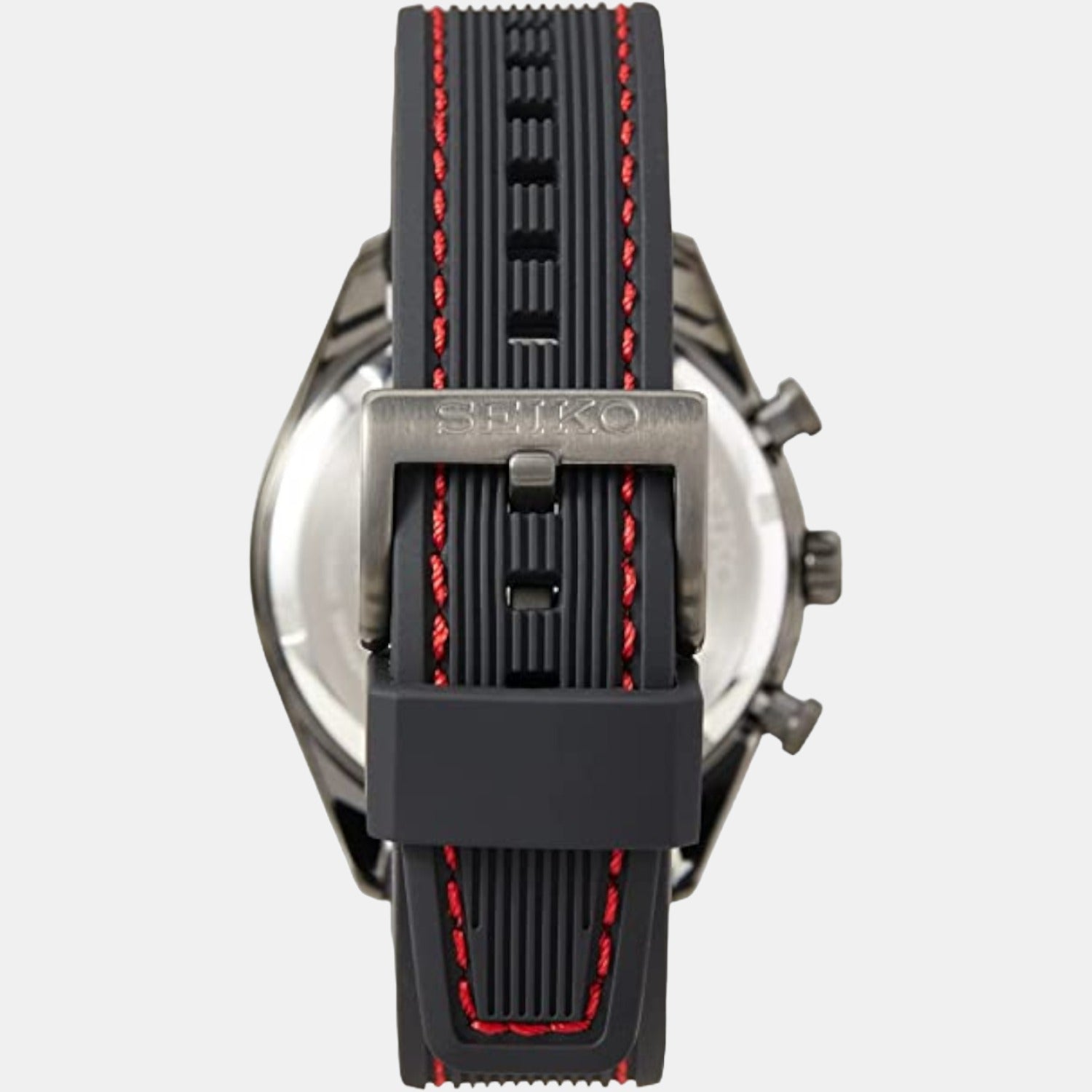 Seiko Men Round Black watch