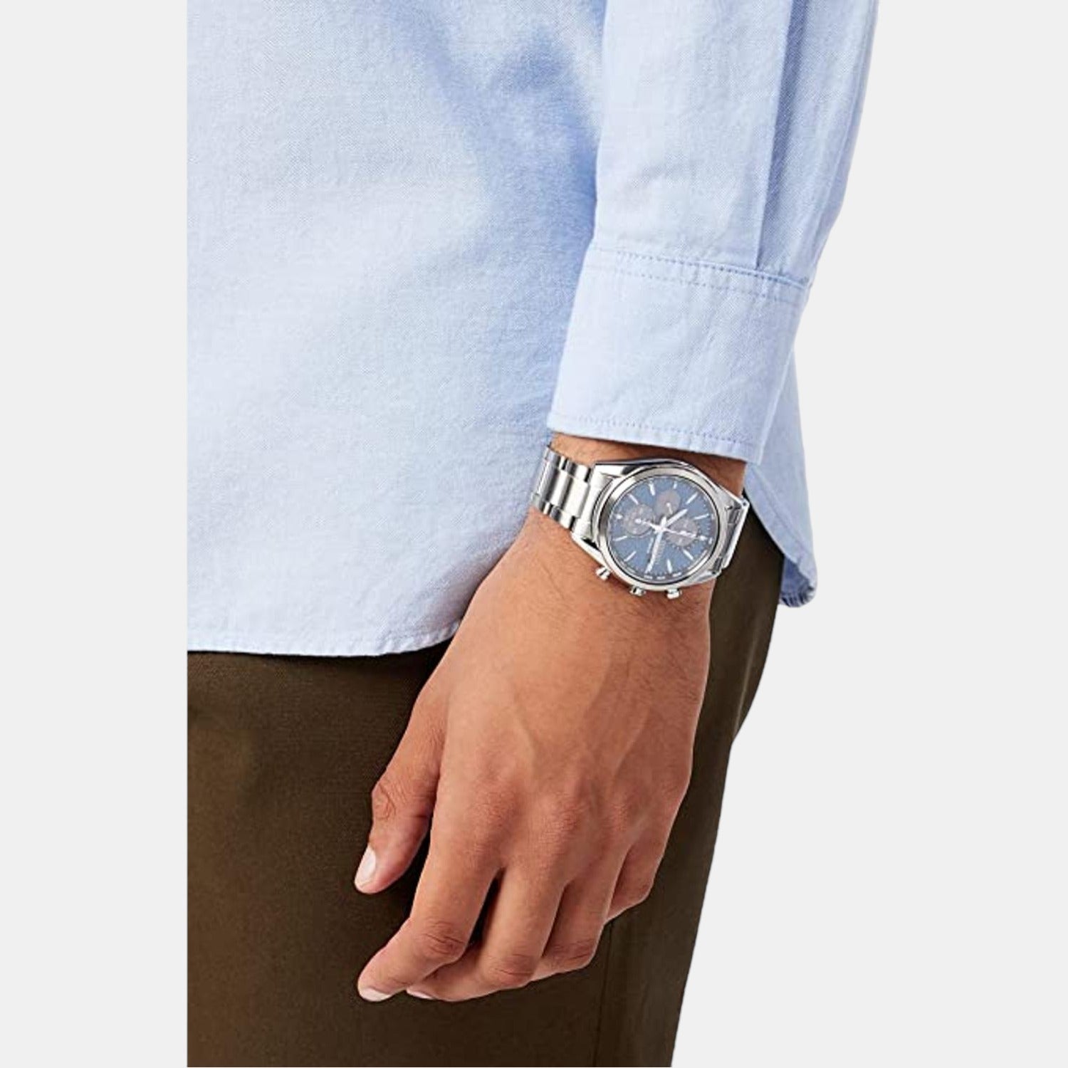 Seiko Stainless Steel Round watch