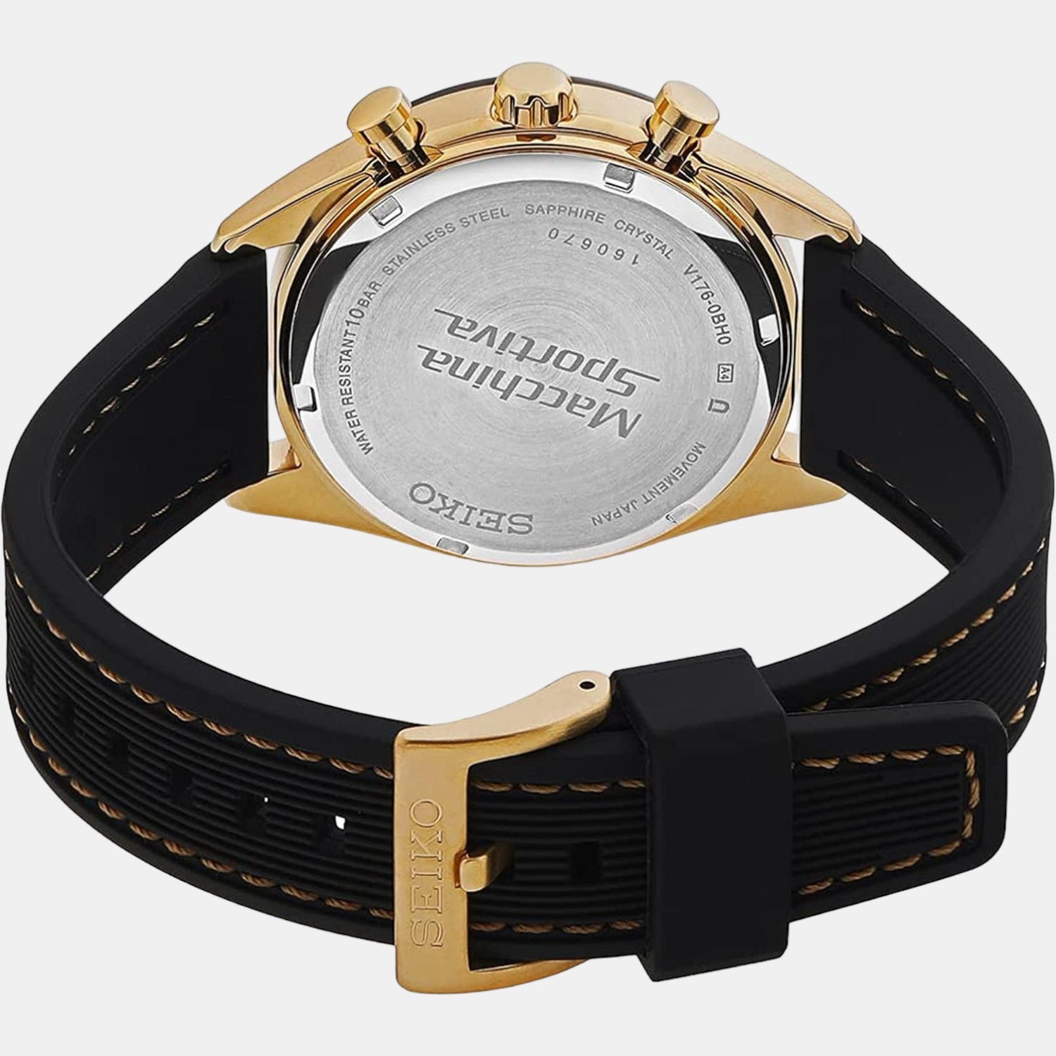 Seiko Stainless Steel Round watch